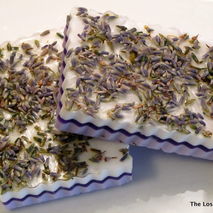 Layered Lavender Soap