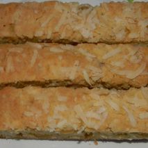 Pineapple, coconut biscotti