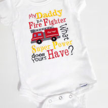 Daddy is a firefighter tee, embroidered tee fireman, what superp