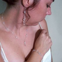 One Of A Kind Spiral Bridal Set