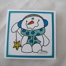 Mini card set, Christmas mini card set, Holiday mini card set, s