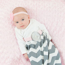 Custom Boutique Newborn baby layette chevron