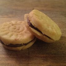 Heavenly Coconut Carob Sammies Gourmet Dog Treat