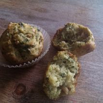 Pork and Spinach Pupcakes Gourmet Dog Treat