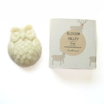 Frankincense & French White Clay Owl Soap