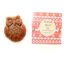 Mulberry Sprice & Moroccan Red Clay Owl Soap