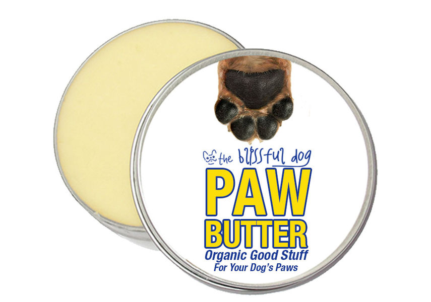 The Blissful Dog PAW BUTTER All Natural Good Stuff for Dry Paw Pads