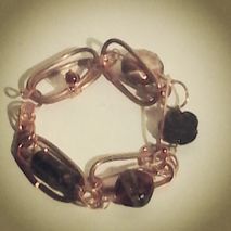 Chunky Copper Link Bracelet