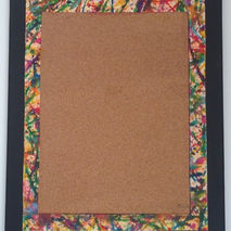 Splatter Paint Corkboard