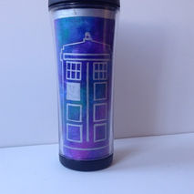 Doctor Who TARDIS Galaxy Travel Cup