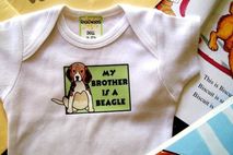 Beagle Brother/Sister Bodysuit