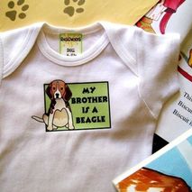 Beagle Brother/Sister Bodysuit