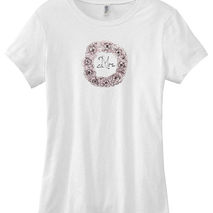 MRS Bride-to-be Floral Wreath T-shirt