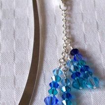 Ocean Waves - Swarovski Crystal Bookmark