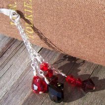 Swarovski Crystal Bookmark - Blood