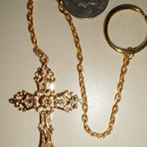 large ornate cross pendulum