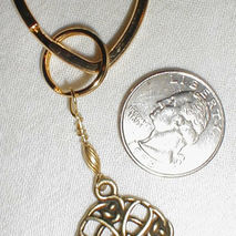 celtic cross key ring