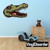 Alligator Wall Decal - Vinyl Car Sticker - Uscolor001