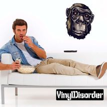 Ape Wall Decal - Vinyl Car Sticker - Uscolor003