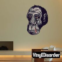 Ape Wall Decal - Vinyl Car Sticker - Uscolor005