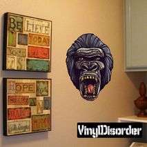 Ape Wall Decal - Vinyl Car Sticker - Uscolor006