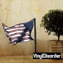 American Flag Wall Decal - Vinyl Car Sticker - ArmyUscolor002