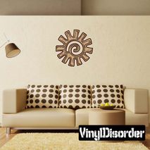 Aztec Wall Decal - Vinyl Car Sticker - Uscolor003