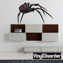 Black Spider Wall Decal - Vinyl Car Sticker - Uscolor005