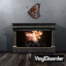 Butterfly Wall Decal - Vinyl Car Sticker - Uscolor002