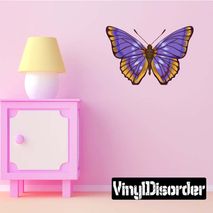 Butterfly Wall Decal - Vinyl Car Sticker - Uscolor008