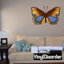 Butterfly Wall Decal - Vinyl Car Sticker - Uscolor011