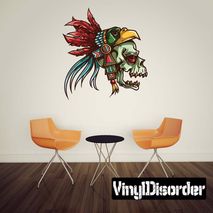 Native American Wall Decal - Vinyl Car Sticker - Uscolor005
