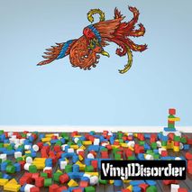 Chinese Dragon Wall Decal - Vinyl Car Sticker - Uscolor001