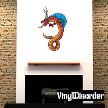 Chinese Dragon Wall Decal - Vinyl Car Sticker - Uscolor003
