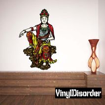 Chinese God Wall Decal - Vinyl Car Sticker - Uscolor005
