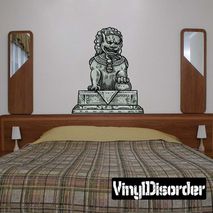 Chinese Monument Wall Decal - Vinyl Car Sticker - Uscolor004