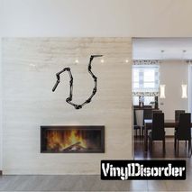 Chinese Weapon Wall Decal - Vinyl Car Sticker - Uscolor001