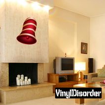 Christmas Bell Wall Decal - Vinyl Car Sticker - Uscolor003