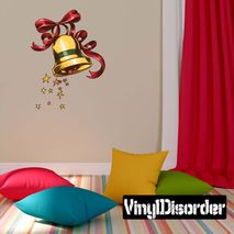 Christmas Bell Wall Decal - Vinyl Car Sticker - Uscolor014