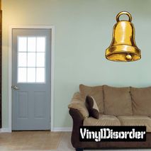 Christmas Bell Wall Decal - Vinyl Car Sticker - Uscolor016