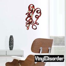 Christmas Candy Cane Wall Decal - Vinyl Car Sticker - Uscolor005