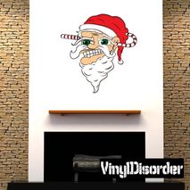 Christmas Santa Wall Decal - Vinyl Car Sticker - Uscolor003