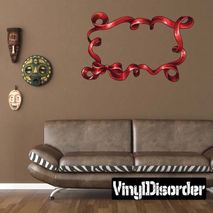 Christmas Frame Wall Decal - Vinyl Car Sticker - Uscolor003