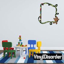 Christmas Frame Wall Decal - Vinyl Car Sticker - Uscolor005