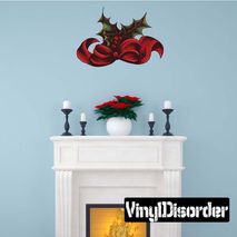 Christmas Mistletoe Wall Decal - Vinyl Car Sticker - Uscolor004