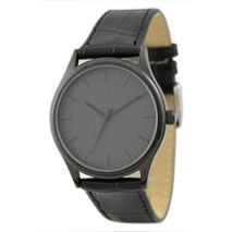 Minimalist Watch (Black case /Black background )