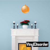 Christmas Ornament Wall Decal - Vinyl Car Sticker - Uscolor005