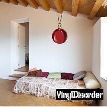 Christmas Ornament Wall Decal - Vinyl Car Sticker - Uscolor008