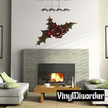 Christmas Pinecone Wall Decal - Vinyl Car Sticker - Uscolor005