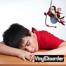 Christmas Santa Wall Decal - Vinyl Car Sticker - Uscolor045